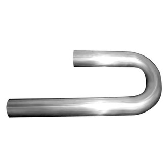 Stainless Works® - 304 SS J-Bend Pipe (4.5" Diameter, 12" Leg A Length, 6" Leg B Length)