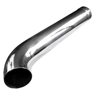 Stainless Works® - 304 SS Rat Trap Gray Exhaust Muffler (3" Center ID, 3" Center OD)
