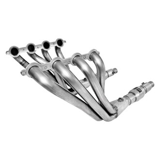 Stainless Works® - Stainless Power 304 SS Mill Long Tube Catted Exhaust Headers with Factory Connect