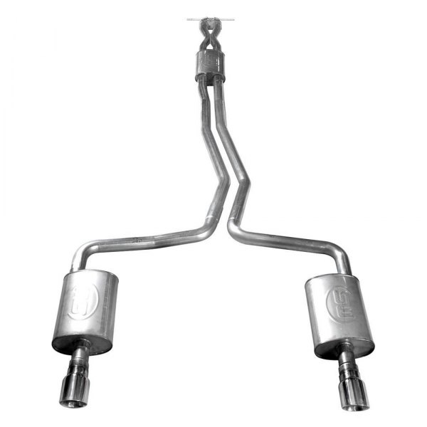 Stainless Works® - 304 SS Turbo Chambered Cat-Back Exhaust System, Ford Taurus