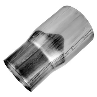 Stainless Works® - 304 SS Tubing Transition (2.5" Inlet, 2" Outlet, 6" Length)