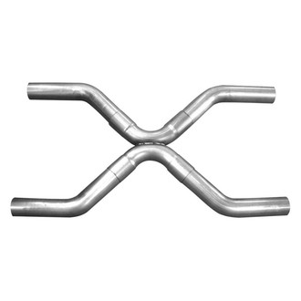 Stainless Works® - 304 SS Tubing Transition (3.5" Inlet, 2.5" Outlet, 6" Length)