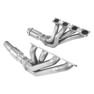 Stainless Works® - Stainless Steel Long Tube High Flow Catted Exhaust Header Assembly with Factory Connect