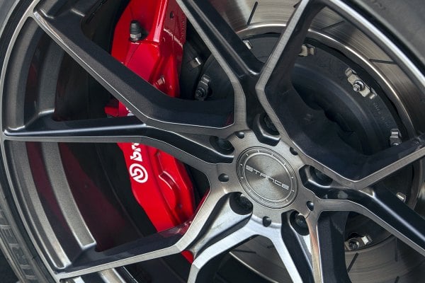 STANCE® SF07 Wheels - Dual Brushed Gunmetal Rims