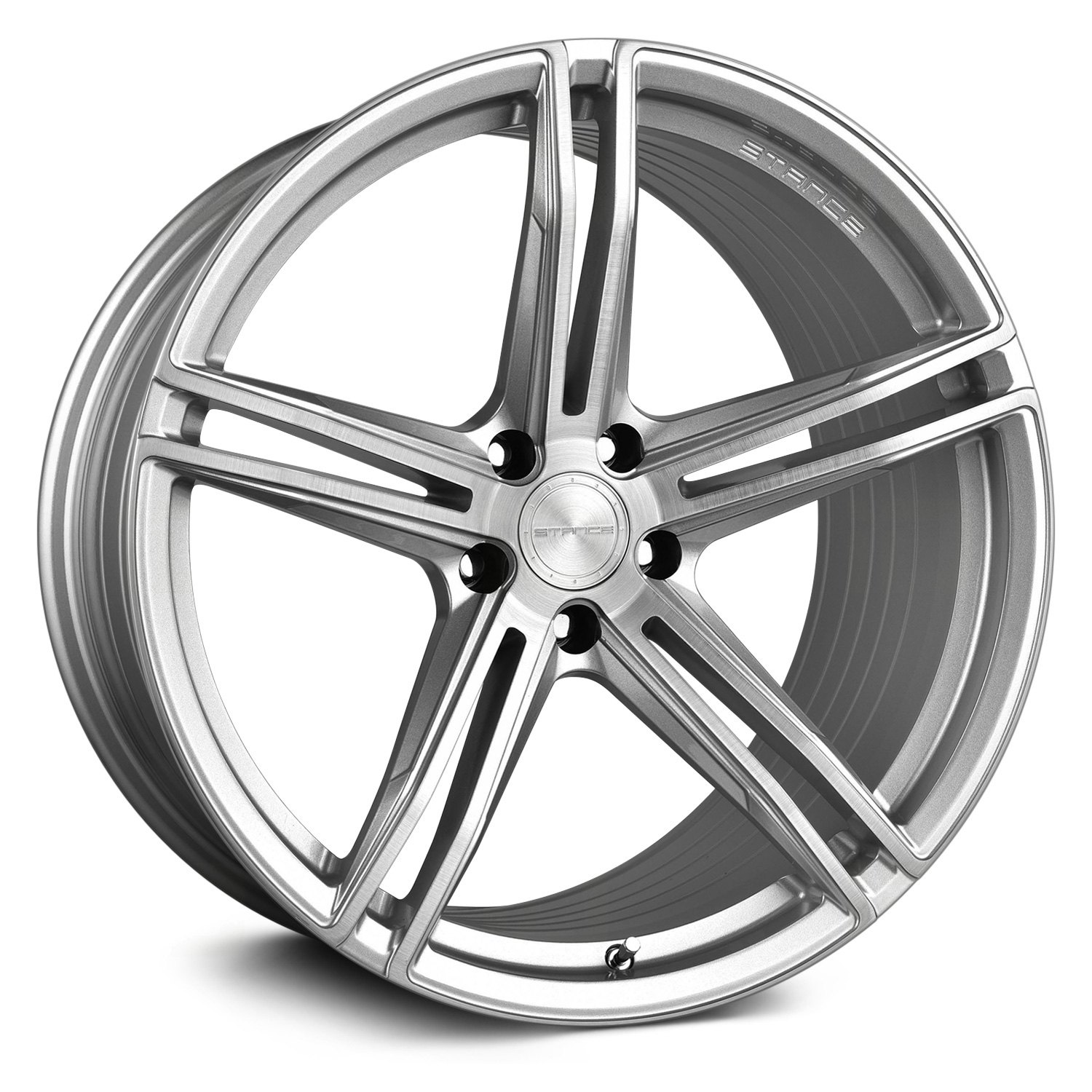 STANCE® SF08 Wheels - Brushed Silver Rims