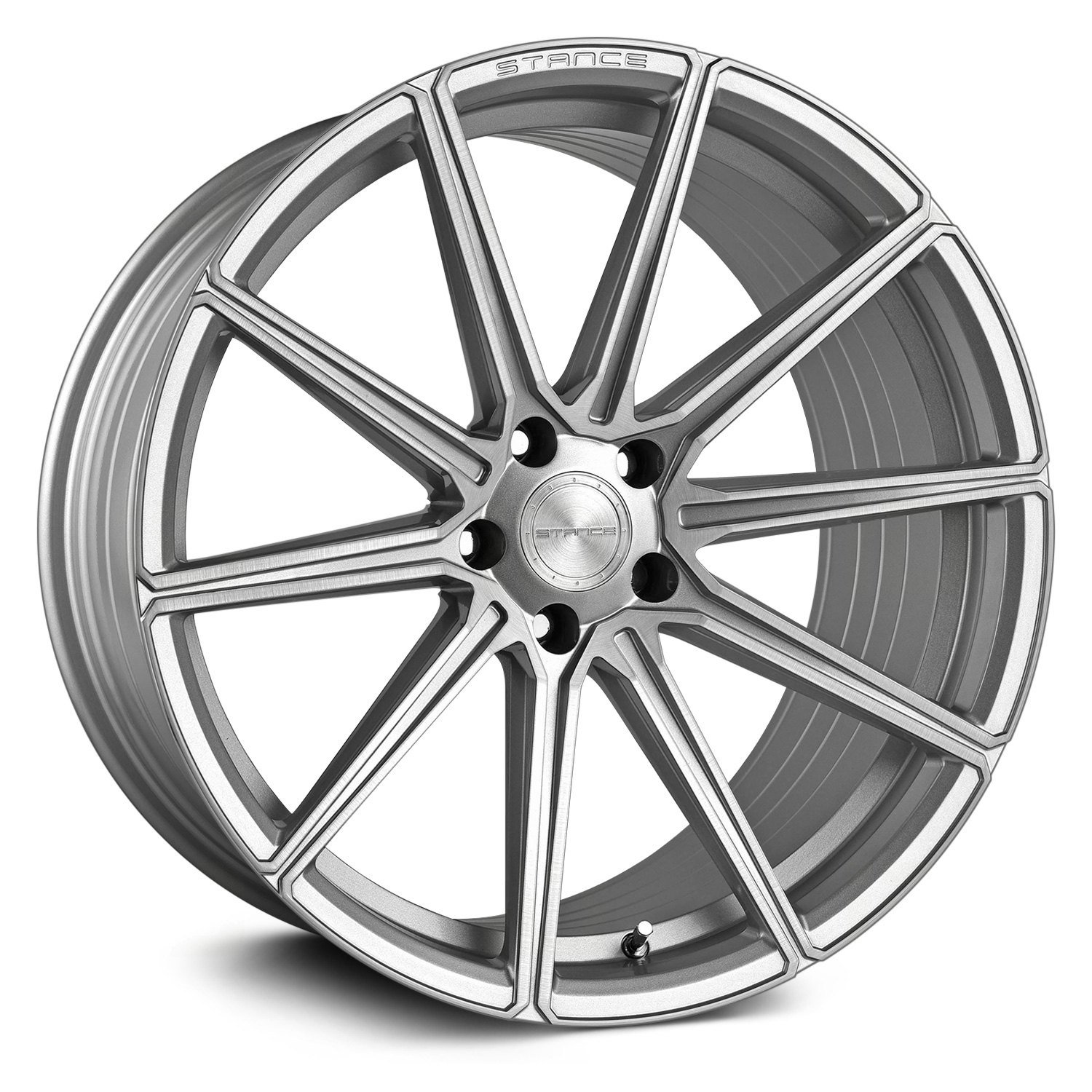 STANCE® SF09 Wheels - Brushed Silver Rims