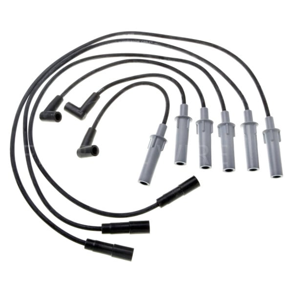 8mm 500 Ohms/FT Spiral Core 5000 Series Spark Plug Wire Sets 90 Deg Boots - 8mm 500 Ohms/FT