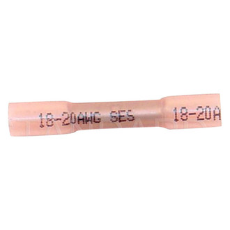 Standard® - Handypack™ 20/18 Gauge Heat Shrink Red Multiple Wall Polyolefin Adhesive Lined Tubing Butt Connectors