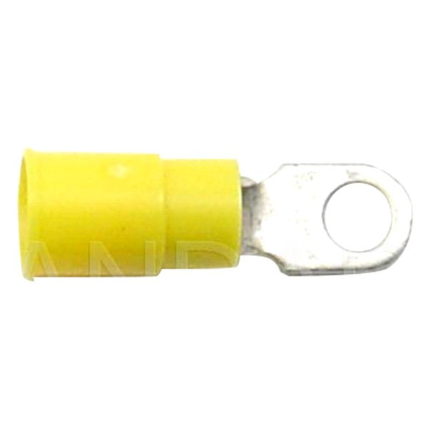 Standard® - 12/10 Gauge #8 Handypack™ Yellow Ring Terminals (12 Per Pack)