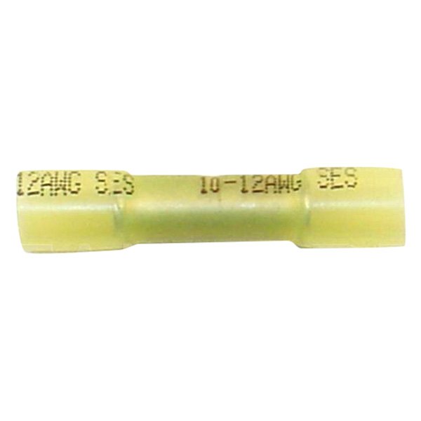 Standard® - Handypack™ 12/10 Gauge Heat Shrink Yellow Multiple Wall Polyolefin Adhesive Lined Tubing Butt Connectors