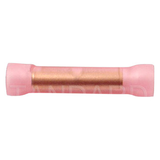 Standard® - Handypack™ 22/18 Gauge Vinyl Insulated Gold Color Plated Red Butt Connectors