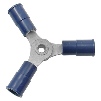 Standard® - 16/14 Gauge Vinyl Insulated Blue 3-Way Butt Connector