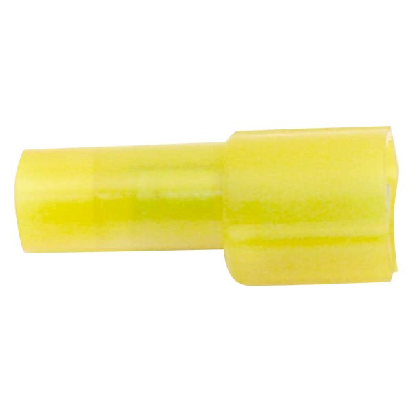 Standard® - 0.250" 12/10 Gauge Nylon Fully Insulated Yellow Male Quick Disconnect Connector