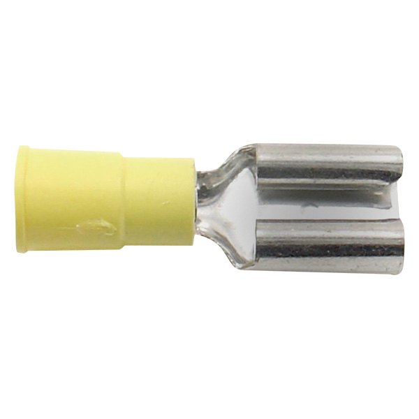 Standard® - 0.375" 12/10 Gauge Vinyl Insulated Yellow Female Quick Disconnect Connector