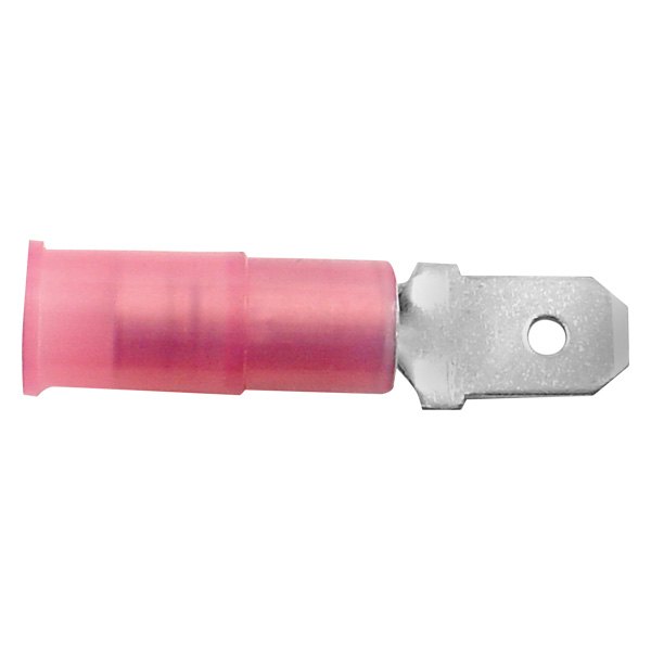 Standard® - 0.187" 22/18 Gauge Nylon Insulated Red Male Quick Disconnect Connector