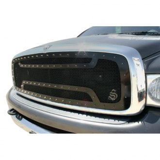 2004 Dodge Ram Custom Grilles | Billet, Mesh, LED, Chrome, Black