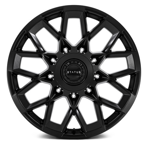 STATUS® ST005 MATRIX Wheels - Matte Black Rims STATUS® ST005 MATRIX Wheels - Matte Black Rims