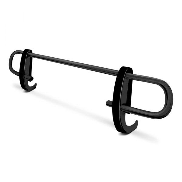SteelCraft® - Double Tube Black Rear Bumper Guard