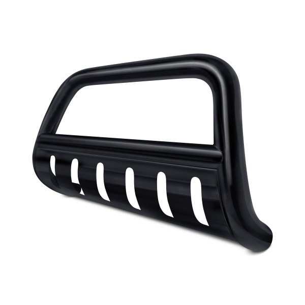 SteelCraft® - 3" Black Bull Bar with Skid Plate