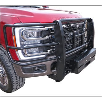 SteelCraft® - Black Winch Mount Grille Guard