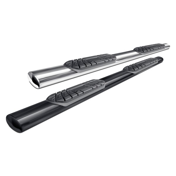  SteelCraft® - 4" Cab Length Oval Straight Side Bars