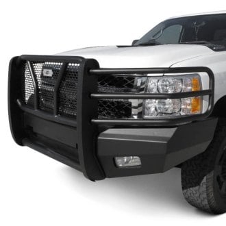 2013 Chevy Silverado Custom 4x4 Off-Road Steel Bumpers | CARiD.com