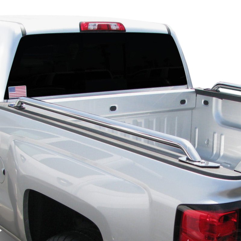 Exclud. Super Crew w/5.5 Short Bed Steelcraft 612417 Compatible with 97-14 Ford F150 6.5 Short Bed/Bed Rails S/S Stainless Steel Truck Side Bed Rails 78 inch