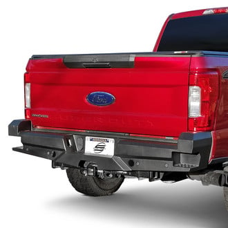 SteelCraft® - Elevation Series™ Full Width Textured Black Rear HD Bumper