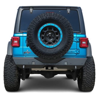 SteelCraft® - Mid Width Textured Black Rear HD Bumper