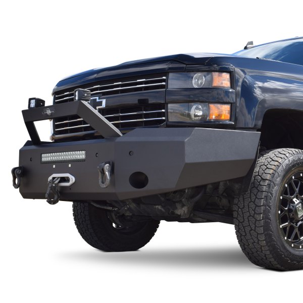 SteelCraft® - Elevation Series™ Bull Nose Full Width Front HD Black Bumper