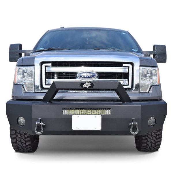 SteelCraft® - Elevation Series™ BullNose Full Width Front HD Black Bumper