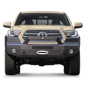 2017 Toyota Tacoma Custom 4x4 Off-Road Steel Bumpers – CARiD.com