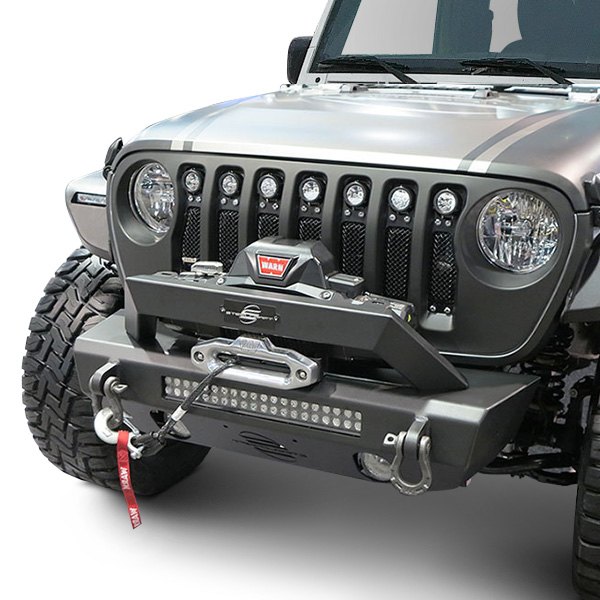 SteelCraft® - Stubby Front HD Black Bumper