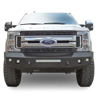 SteelCraft® - Fortis Full Width Textured Black Front HD Bumper