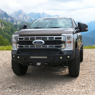SteelCraft® - Fortis Full Width Front HD Bumper with Hoop