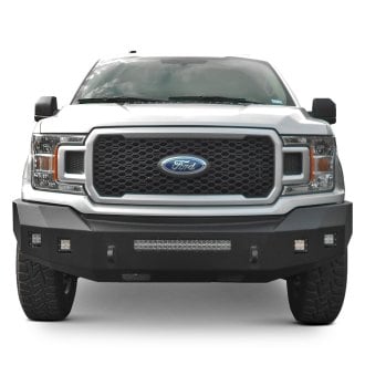 2018 Ford F-150 Custom 4x4 Off-Road Steel Bumpers | CARiD