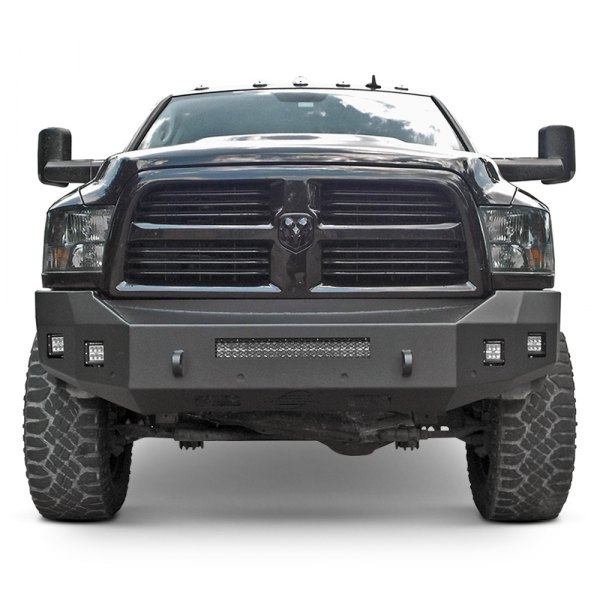 SteelCraft® - Fortis Full Width Front HD Textured Black Bumper