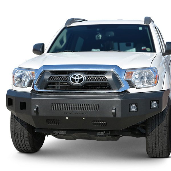 SteelCraft® - Fortis Full Width Front HD Textured Black Bumper