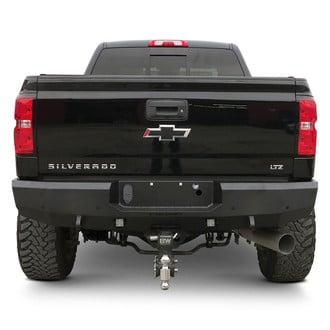 SteelCraft® - Fortis Full Width Textured Black Rear HD Bumper
