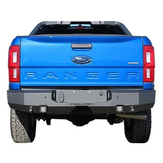 SteelCraft® - Fortis Full Width Textured Black Rear HD Bumper