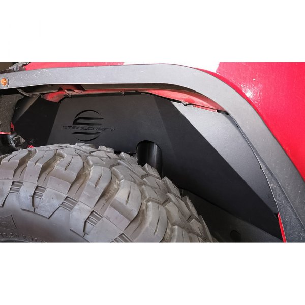 SteelCraft® - Fine Textured Black Steel Front Fender Liners