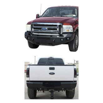 Steelcraft® - 2-Pc Fortis Full Width Front HD Bumper Kit