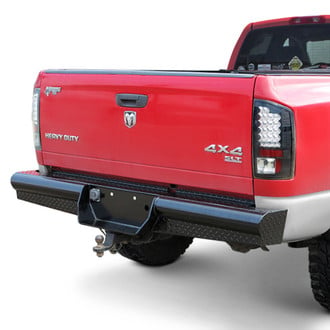 SteelCraft® - Full Width Black Rear HD Bumper