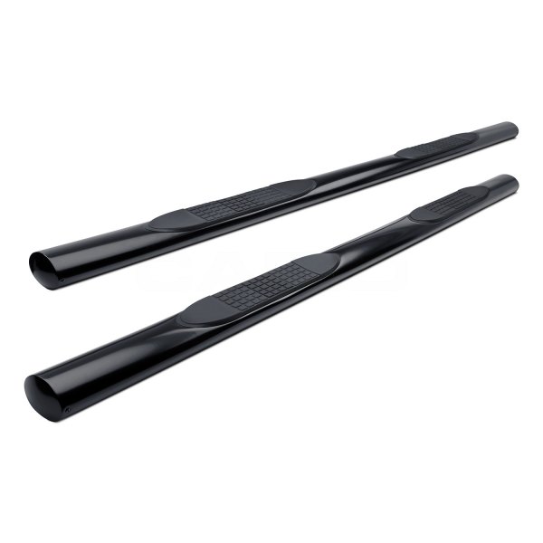 SteelCraft® - 4" Black Oval Straight Side Bars