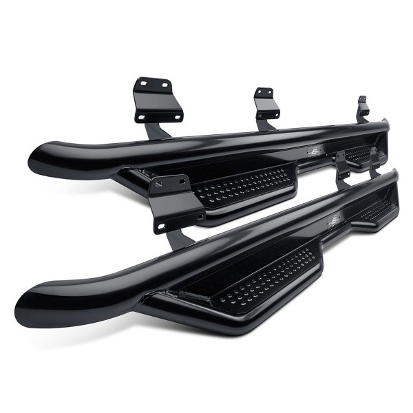 SteelCraft® - 3" HD Series Black Cab Length Step Boards