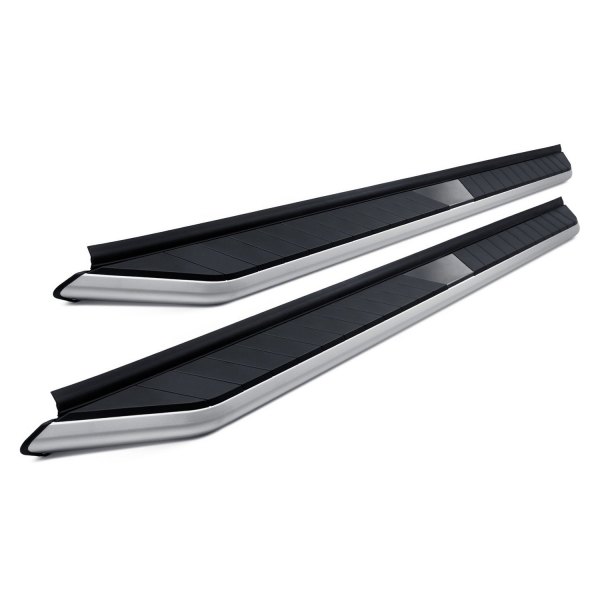 SteelCraft® - 4.5" STX300 Series Black with Brushed Trim Running Boards