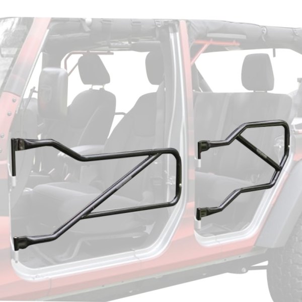 Steinjager® - Black Front and Rear Tubular Doors