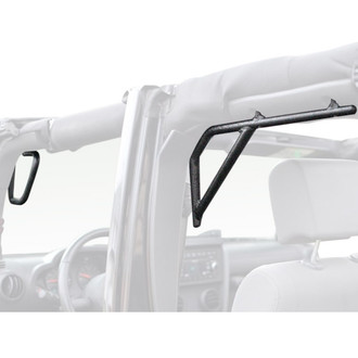 Steinjager® - Rigid Design Texturized Black Front and Rear Grab Handle Kit