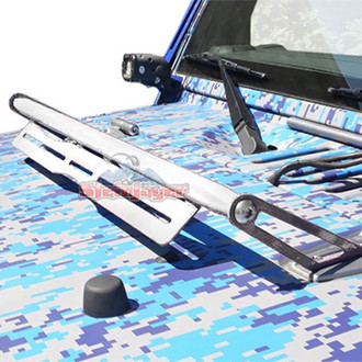 Steinjager® - Cloud White Hood Hinge Mounts