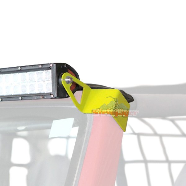 Steinjager® - Windshield Frame 50" 288W Dual Row Lemon Peel Housing Combo Spot/Flood Beam LED Light Bar Kit